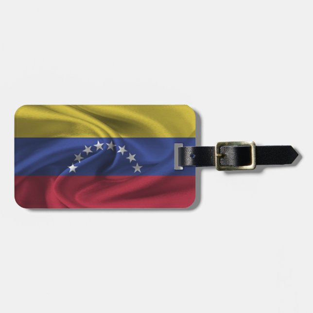 Flagge Venezuelas Gepäckanhänger (Vorderseite horizontal)