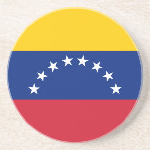 Flagge Venezuelas Getränkeuntersetzer
