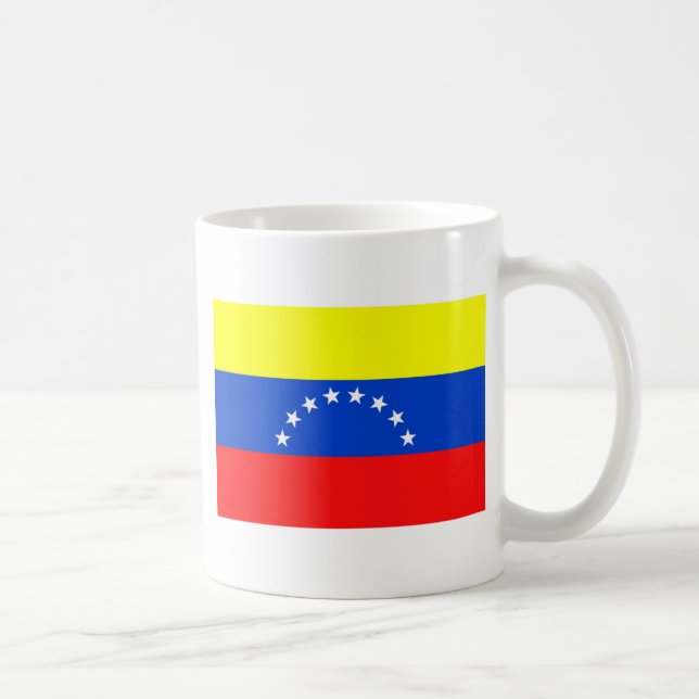 Flagge Venezuelas Kaffeetasse (Rechts)