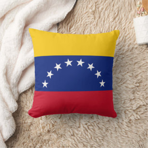 Flagge Venezuelas Kissen