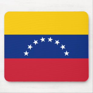 Flagge Venezuelas Mousepad