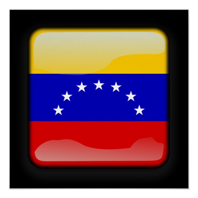 Flagge Venezuelas Poster (Vorderseite)