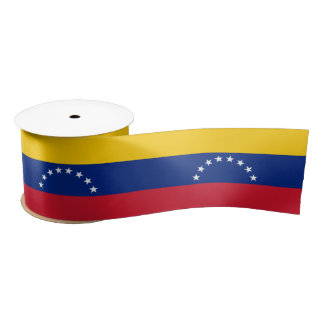 Flagge Venezuelas Satinband