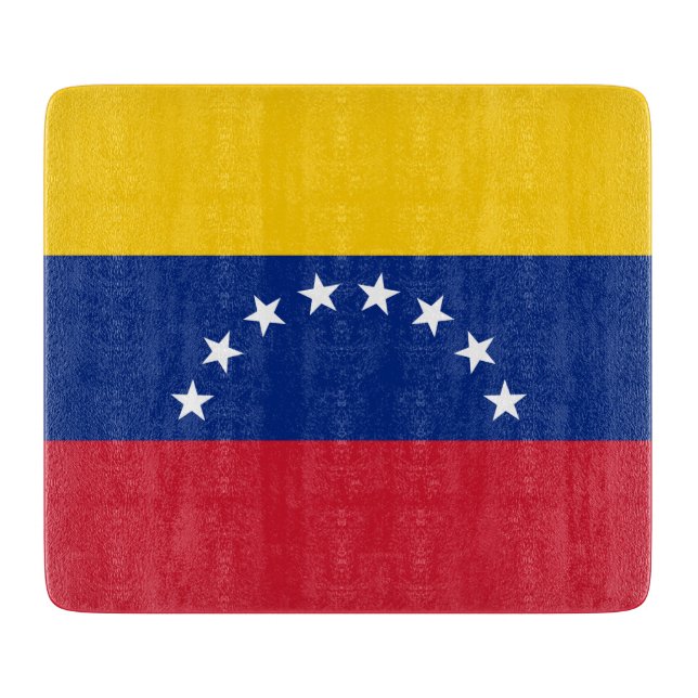 Flagge Venezuelas Schneidebrett (Vorderseite)