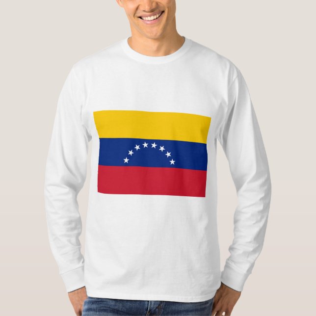 Flagge Venezuelas T-Shirt (Vorderseite)