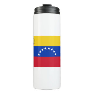 Flagge Venezuelas Thermosbecher