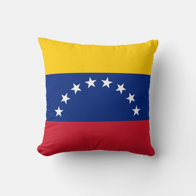 Flagge Venezuelas (Venezuelas) Kissen (Vorderseite)