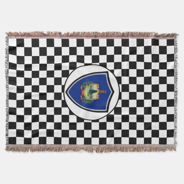 Flagge Vermont Decke (Vorderseite)