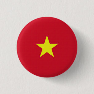 Flagge Vietnam Button