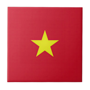 Flagge Vietnam Fliese