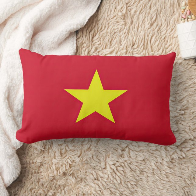 Flagge Vietnam Lendenkissen (Decke)