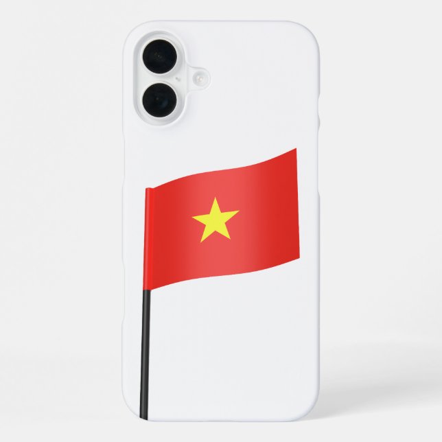 Flagge Vietnams iPhone Hülle (Rückseite)