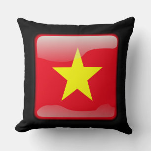 Flagge Vietnams Kissen