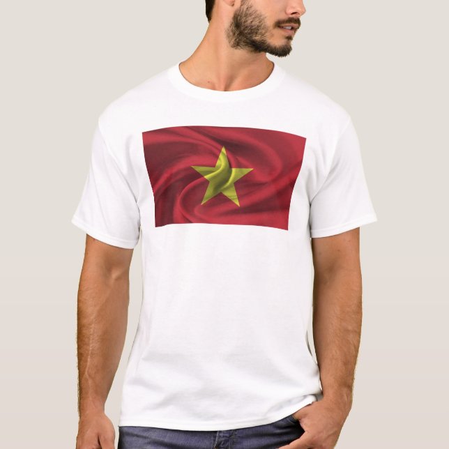 Flagge Vietnams T-Shirt (Vorderseite)