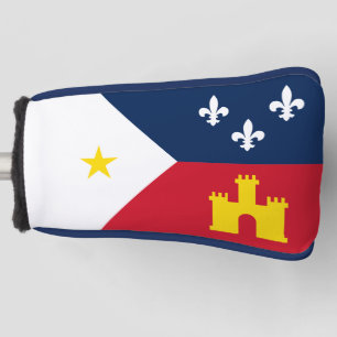 Flagge von Acadiana, Louisiana Golf Headcover