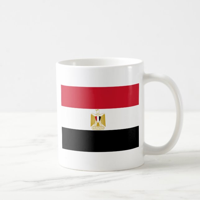 Flagge von Ägypten Tasse (Rechts)