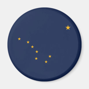 Flagge von Alaska Magnet