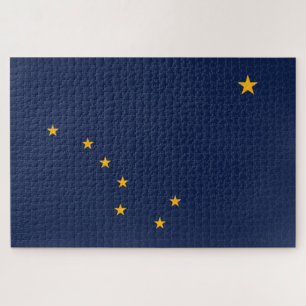 Flagge von Alaska Puzzle