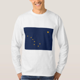 Flagge von Alaska T-Shirt