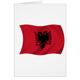 Flagge von Albanien