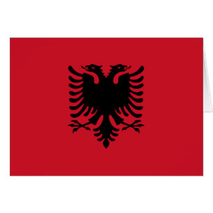 Flagge von Albanien