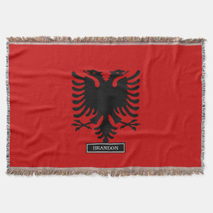 Flagge von Albanien Decke