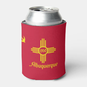 Flagge von Albuquerque, New Mexico Can Cooler Dosenkühler