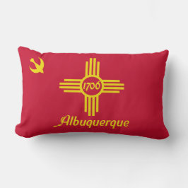 Flagge von Albuquerque (New Mexico) Lendenkissen