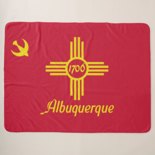 Flagge von Albuquerque (New Mexico) Sherpadecke