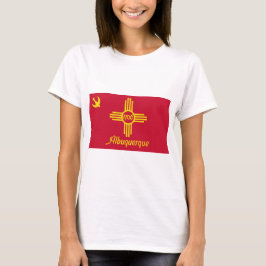 Flagge von Albuquerque (New Mexico) T-Shirt