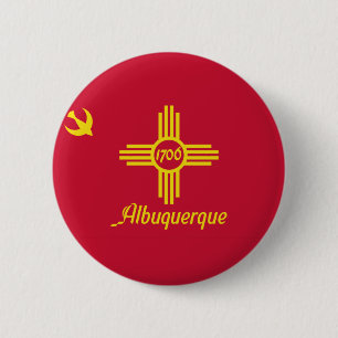 Flagge von Albuquerque, Schaltfläche "New Mexico P Button