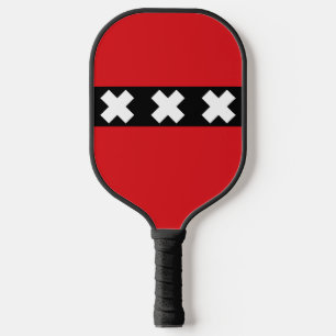 Flagge von Amsterdam, Niederlande Ping Pong Paddle