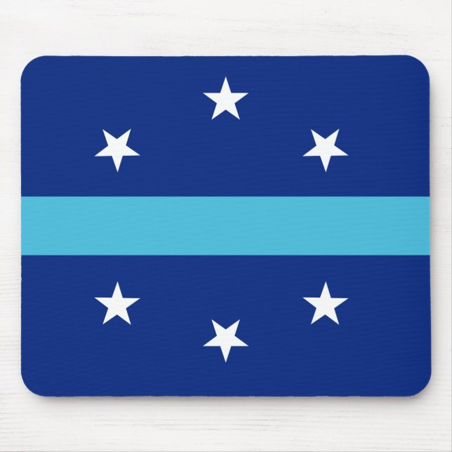 Flagge von Anaheim, Kalifornien Mousepad (Vorne)