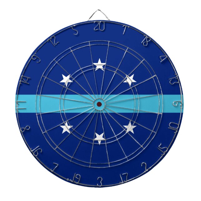 Flagge von Anaheim (Kalifornien, USA) Dartscheibe (vorne)