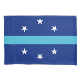 Flagge von Anaheim (Kalifornien, USA) Kissenbezug