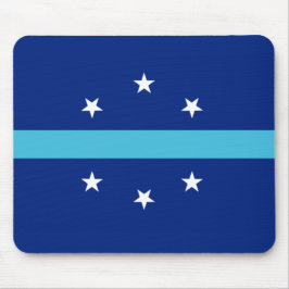 Flagge von Anaheim (Kalifornien, USA) Mousepad