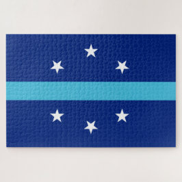 Flagge von Anaheim (Kalifornien, USA) Puzzle