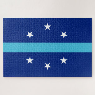 Flagge von Anaheim (Kalifornien, USA) Puzzle