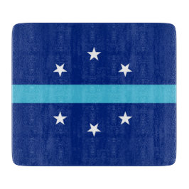 Flagge von Anaheim (Kalifornien, USA) Schneidebrett