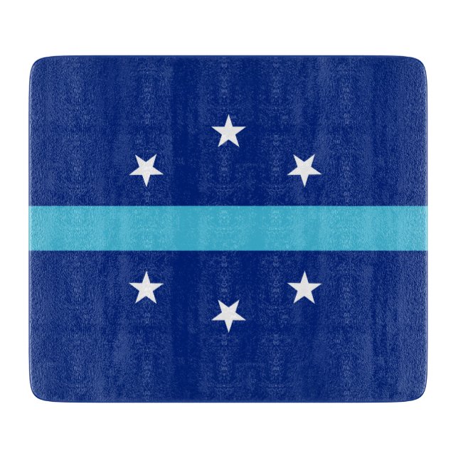 Flagge von Anaheim (Kalifornien, USA) Schneidebrett (Vorderseite)