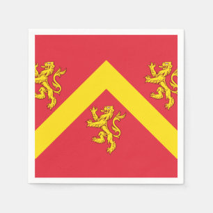 Flagge von Anglesey Napkins Serviette