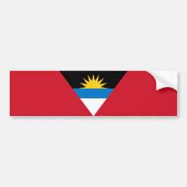 Flagge von Antigua und Barbuda Autoaufkleber