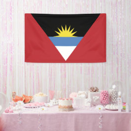 Flagge von Antigua und Barbuda Banner