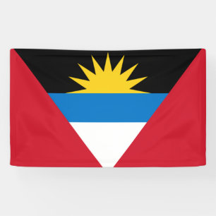 Flagge von Antigua und Barbuda Banner
