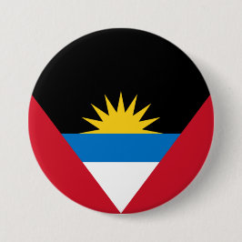 Flagge von Antigua und Barbuda Button