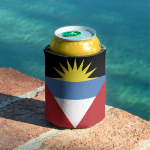 Flagge von Antigua und Barbuda Dosenkühler