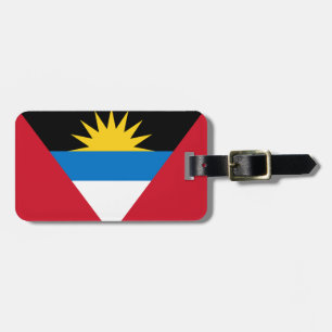 Flagge von Antigua und Barbuda Easy ID Gepäckanhänger