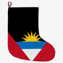 Flagge von Antigua und Barbuda Großer Weihnachtsstrumpf