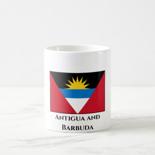 Flagge von Antigua und Barbuda Kaffeetasse