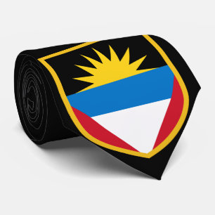 Flagge von Antigua und Barbuda Krawatte